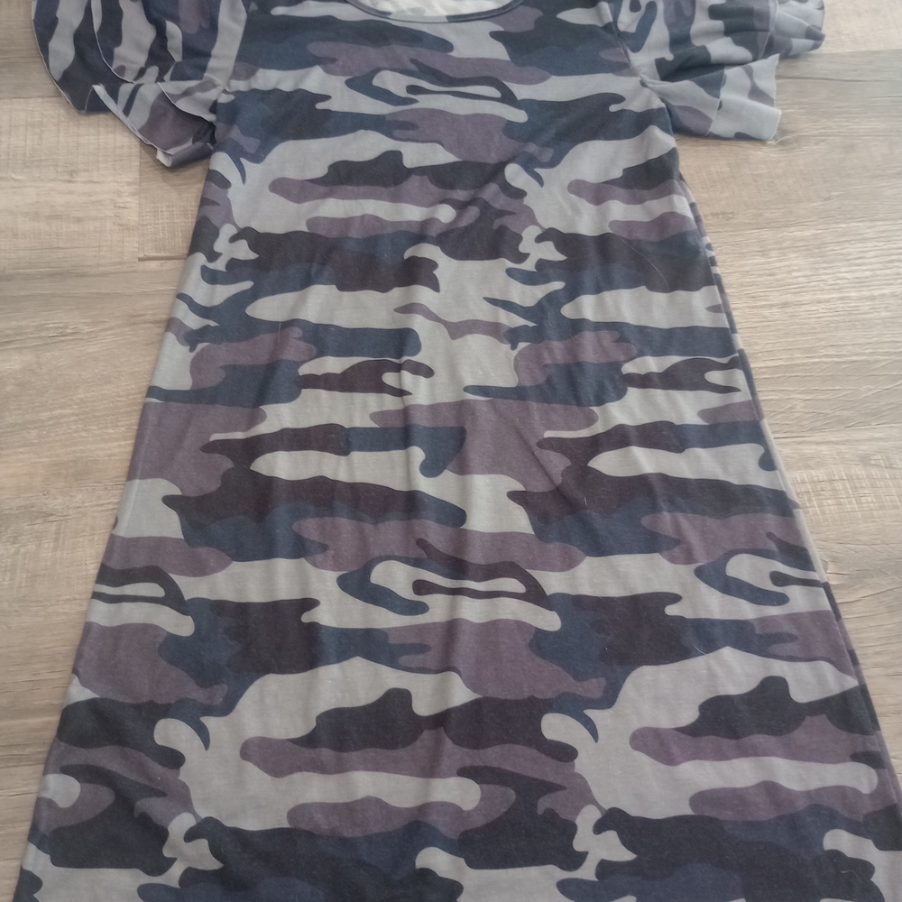 Camouflage Mini Dress